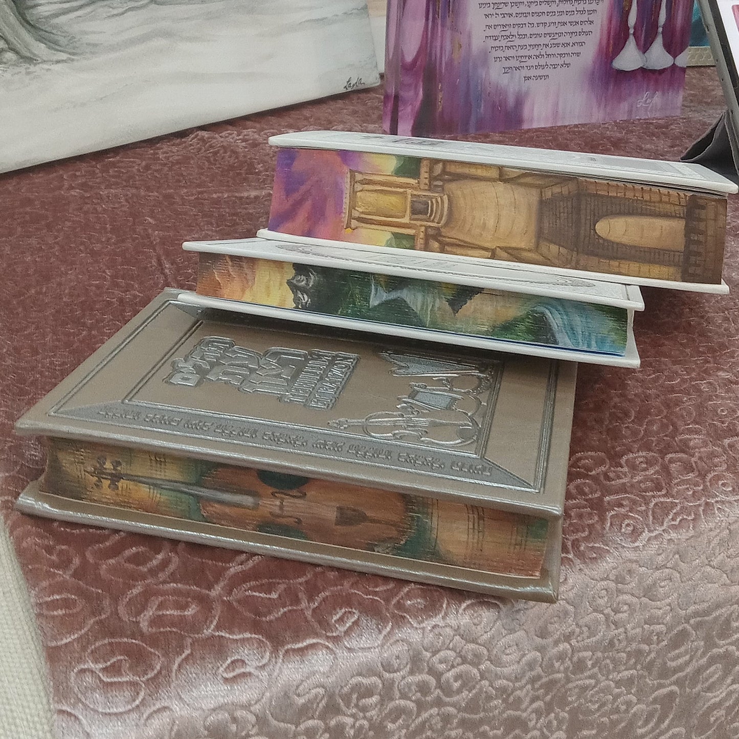 A Fully Customized Fore edge Sefer